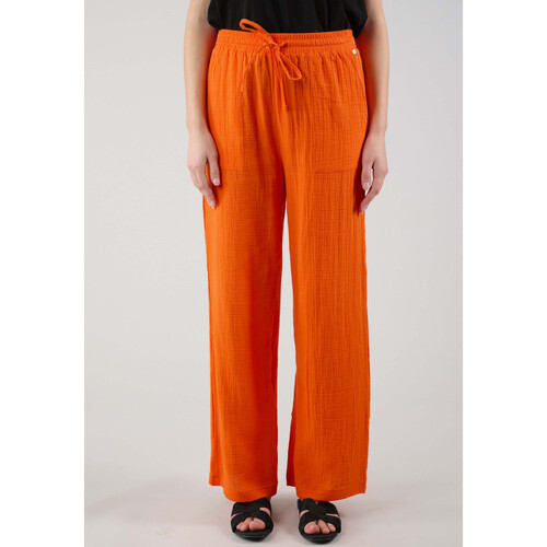 Vêtements Femme Pantalons Deeluxe Pantalon DANA Orange