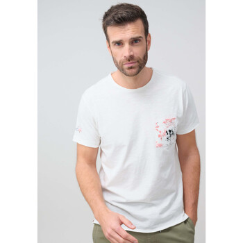 Vêtements Homme T-shirts & Polos Deeluxe T-Shirt MYRTLE Blanc