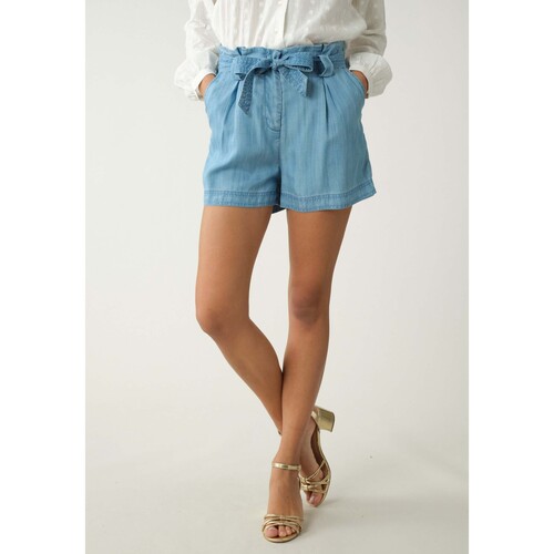 Vêtements Femme Shorts / Bermudas Deeluxe Short SUVI Bleu