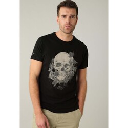 Vêtements Homme T-shirts & Polos Deeluxe T-Shirt THISTLE Noir