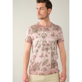 Vêtements Homme T-shirts & Polos Deeluxe T-Shirt BALINESE Rose