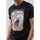 Vêtements Homme Cotton Printed Kangaroo Pocket Crew Neck Sweatshirt Deeluxe T-Shirt WORKLESS Noir