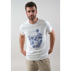 Vêtements Homme T-shirts & Polos Deeluxe T-Shirt THISTLE Blanc