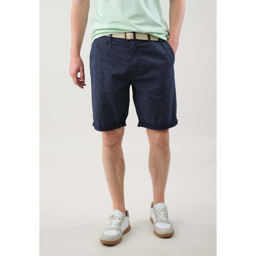 Vêtements Homme Shorts / Bermudas Deeluxe Short NAPUA Bleu