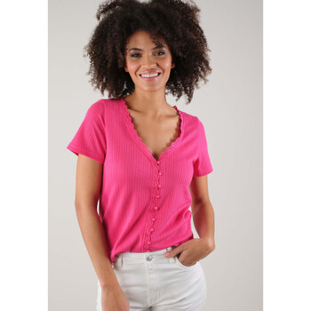 Vêtements Femme T-shirts & Polos Deeluxe T-Shirt AYA Rose
