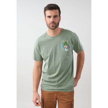 Vêtements Homme T-shirts & Polos Deeluxe T-Shirt KUMARI Vert