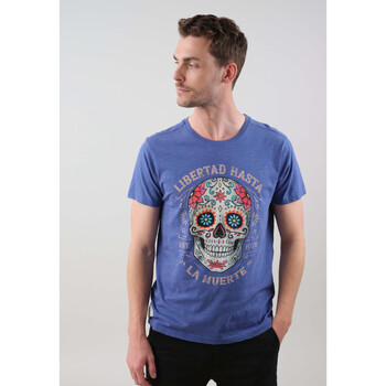 Vêtements Homme T-shirts & Polos Deeluxe T-Shirt CRANEO Bleu