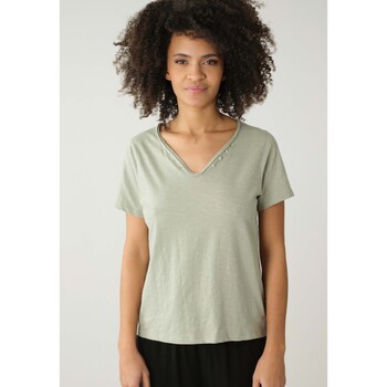 Vêtements Femme T-shirts & Polos Deeluxe T-Shirt PETRA Vert