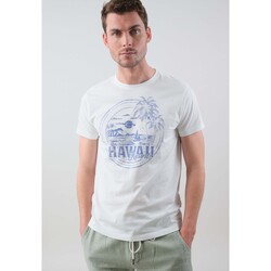 Vêtements Homme T-shirts & Polos Deeluxe T-Shirt MAHALO Blanc