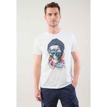 Vêtements Homme T-shirts & Polos Deeluxe T-Shirt NAUTICA Blanc