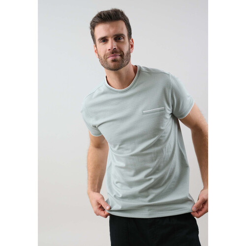 Vêtements Homme Long Sleeve Cricket Polo Shirt Mens Deeluxe T-Shirt PHENIX Bleu