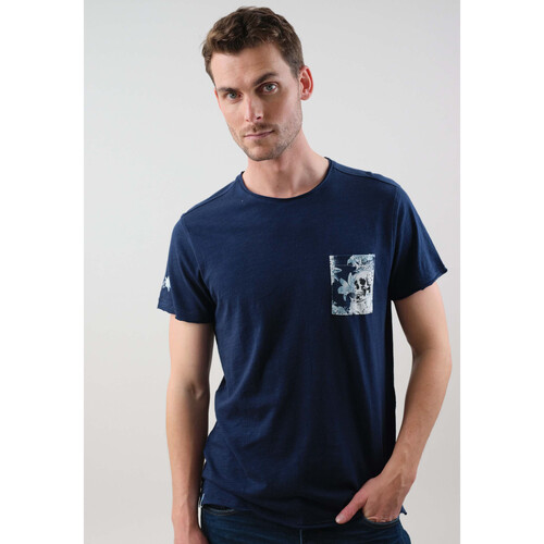 Vêtements Homme T-shirts & Polos Deeluxe T-Shirt MYRTLE Bleu