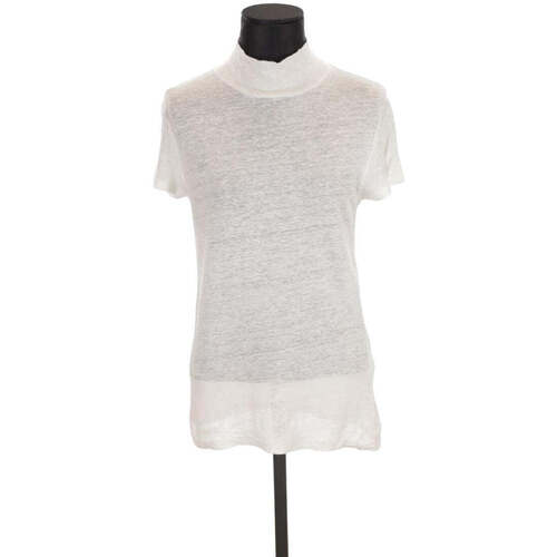 Vêtements Femme Débardeurs / T-shirts sans manche Iro Top en lin Blanc