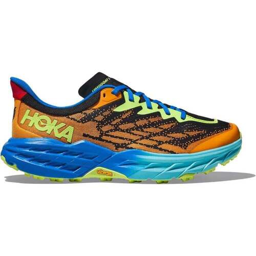 Chaussures Homme zapatillas de running HOKA mujer constitución fuerte pie cavo media maratón talla 40.5 naranjas Hoka one one SPEEDGOAT 5 Bleu