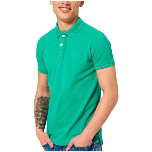 Vêtements Homme T-shirts manches courtes Superdry  Vert