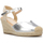 Chaussures Femme Espadrilles La Modeuse 70122_P163573 Argenté