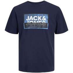 Vêtements Homme T-shirts manches courtes Jack & Jones 161545VTPE24 Marine