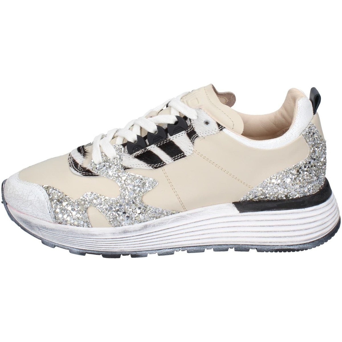 Chaussures Femme Baskets mode Moma EY558 3AS401 Beige