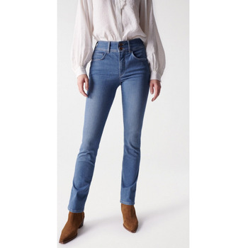 Vêtements Femme leggings Jeans Salsa - JEAN SECRET PUSH IN SLIM Bleu