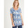 Vêtements Femme T-shirts & Polos Daxon by  - Tunique maille avec plis Beige