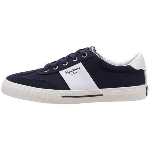 Chaussures Homme Baskets basses Pepe Cancan jeans KENTON STRAP M Marine