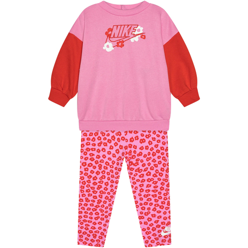 Vêtements Fille Ensembles de survêtement Nike pegasus Floral Legging Rose