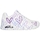 Chaussures Femme Baskets mode Skechers UNO-SPREAD THE LOVE Blanc