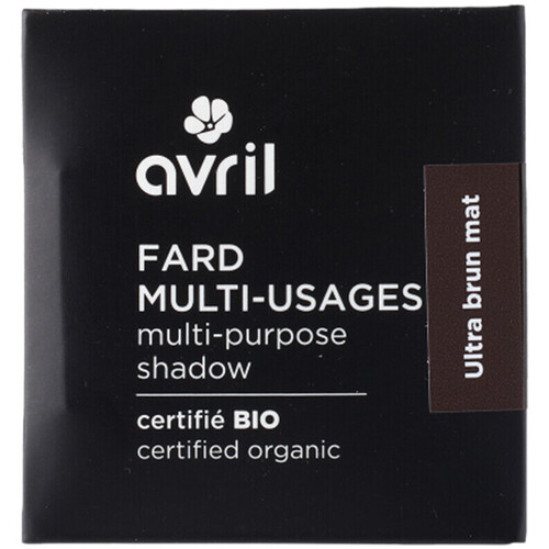 Beauté Femme Hydratants & nourrissants Avril Fard Multi-Usages Certifié Bio Marron