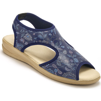 Chaussures Femme Sandales et Nu-pieds Pediconfort Sandales à enfiler extensibles Bleu