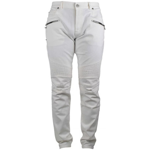 Vêtements Homme Jeans Balmain Impermeabile Jean Skinny Blanc