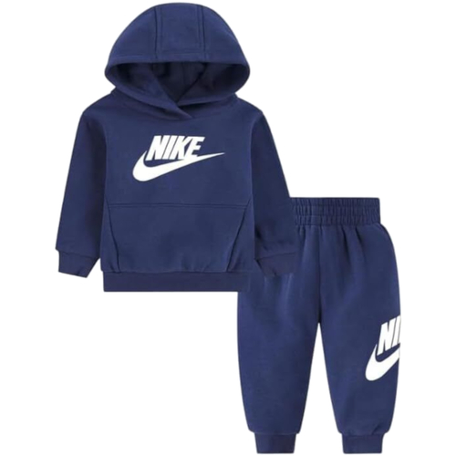 Vêtements Garçon Ensembles de survêtement zip Nike 86L595 Bleu