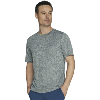 Vêtements Homme T-shirts manches courtes Skechers GO DRI Charge Tee Gris