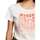 Vêtements Femme T-shirts manches courtes Morgan 161901VTPE24 Blanc
