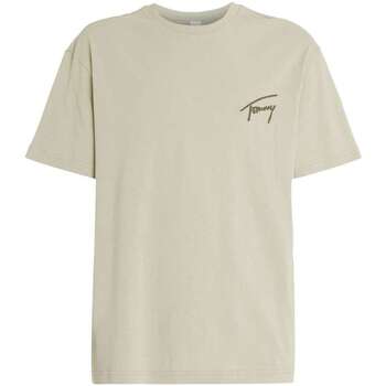 Vêtements Homme T-shirts manches courtes Tommy Jeans 163311VTPE24 Vert