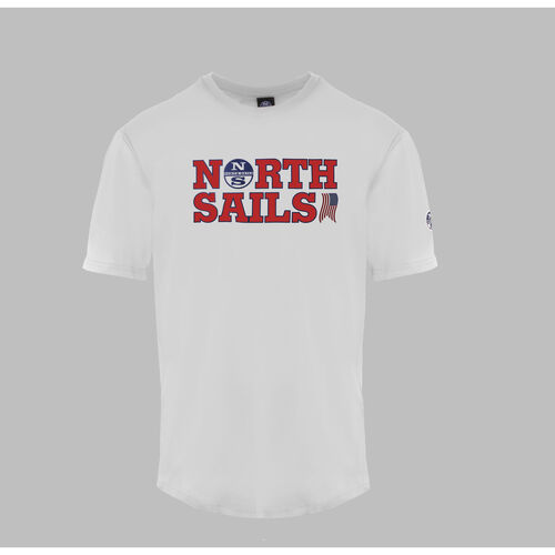Vêtements Homme T-shirts manches courtes North Sails - 9024110 Blanc
