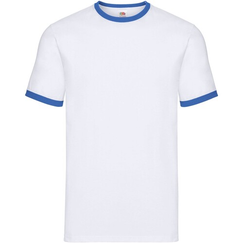 Vêtements Homme T-shirts manches longues Fruit Of The Loom SS34 Blanc