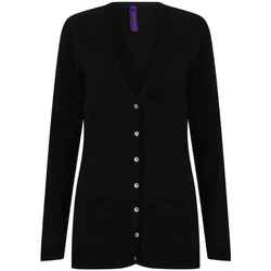 Vêtements Femme Gilets / Cardigans Henbury H723 Noir