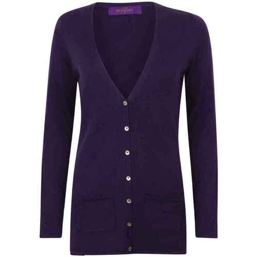Vêtements Femme Gilets / Cardigans Henbury H723 Violet