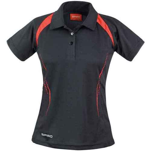 Vêtements Femme T-shirts & Polos Spiro SR177F Noir