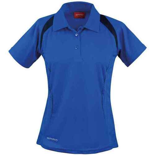 Vêtements Femme T-shirts & Polos Spiro Team Spirit Bleu