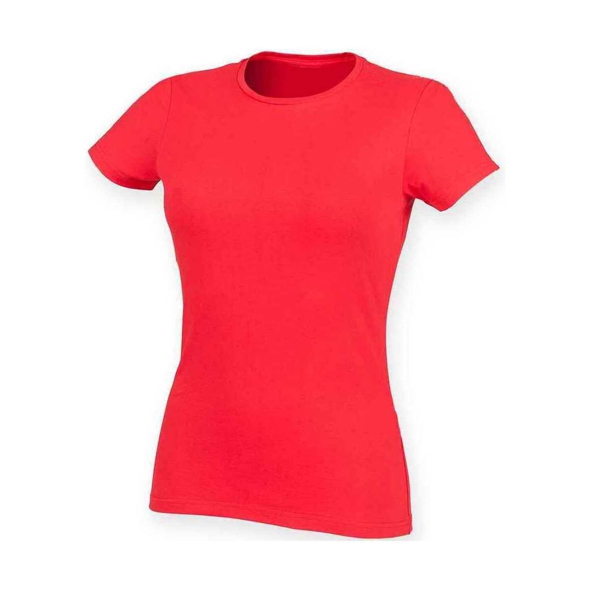 Vêtements Femme T-shirts manches longues Sf Feel Good Rouge