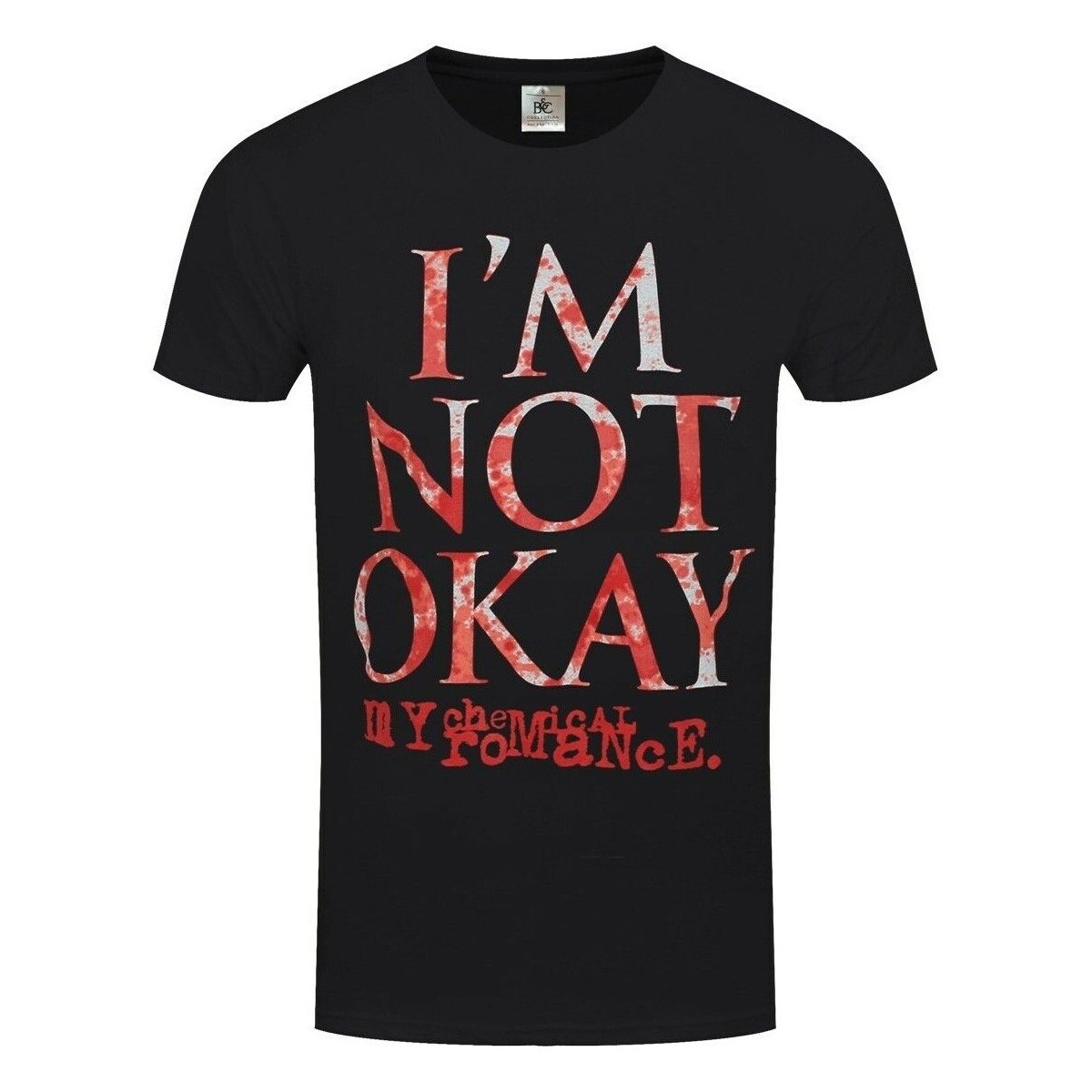 Vêtements T-shirts manches longues My Chemical Romance I'm Not Okay Noir