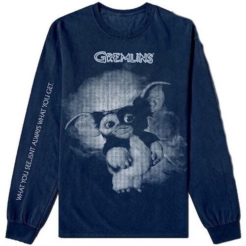Vêtements T-shirts Norse manches longues Gremlins RO4218 Bleu
