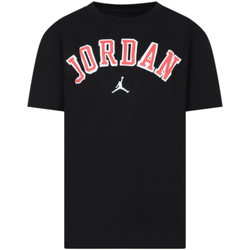 Vêtements Garçon T-shirts manches courtes Nike 95C903 Noir