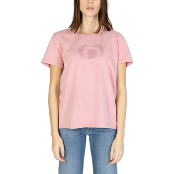 Vêtements Femme T-shirts manches courtes Desigual 24SWTKAK Rose