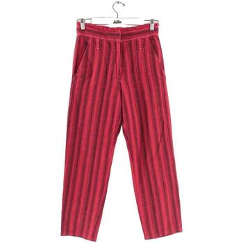 Vêtements Femme Pantalons Vanessa Bruno Pantalon droit en coton Rouge