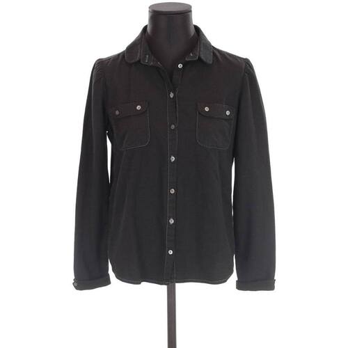 Vêtements Femme Débardeurs / T-shirts sans manche Polo Ralph Lauren Chemise en coton Noir