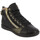 Chaussures Femme Boots Pataugas palme dore Noir