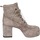 Chaussures Femme Bottines Moma EY582 87302B Gris