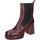 Chaussures Femme Bottines Moma EY586 83302C Bordeaux